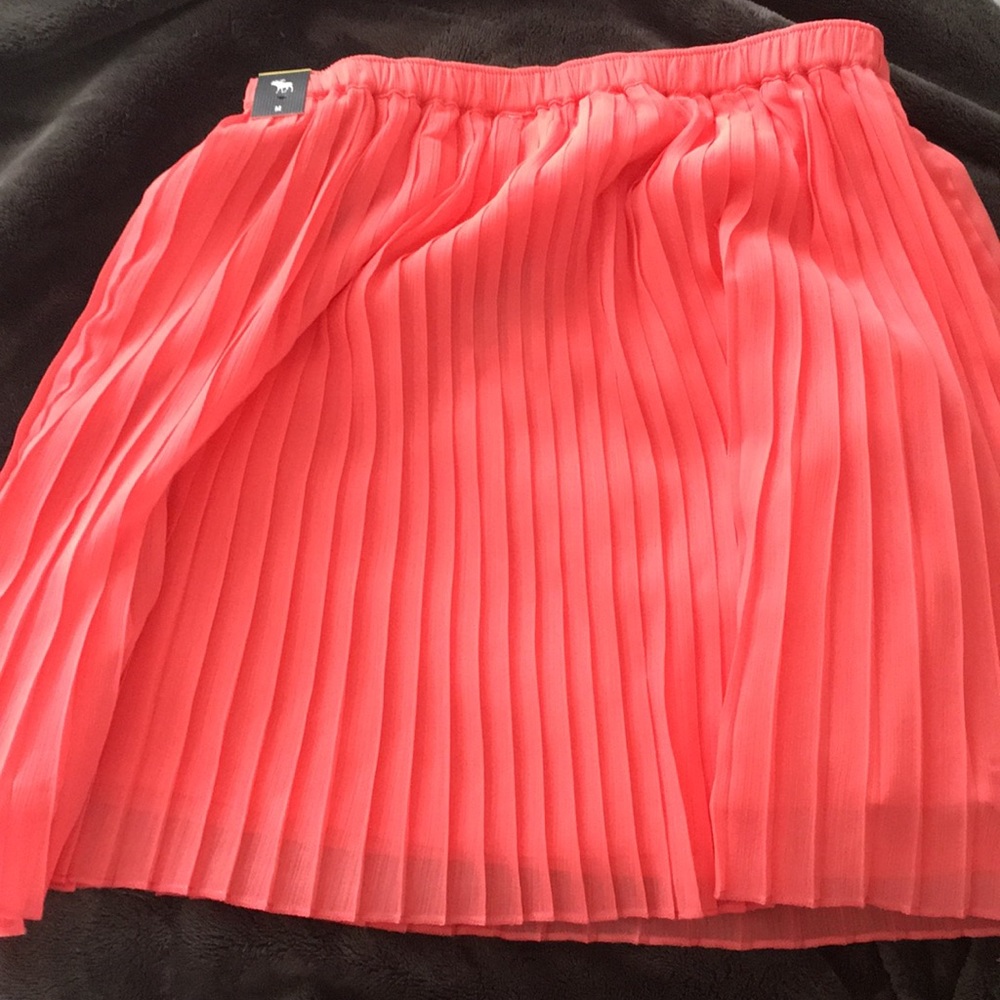 Girls Abercrombie kids coral skirt